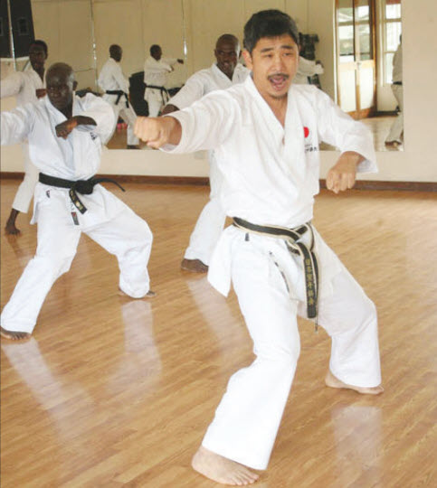 Gulf Weekly Karate king and the kids